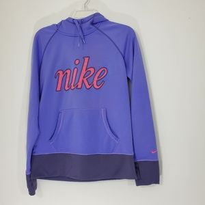 Nike Purple Pullover Hoodie, Size Medium